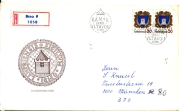 FDC 2680 - CZ 1985 02 001 ●